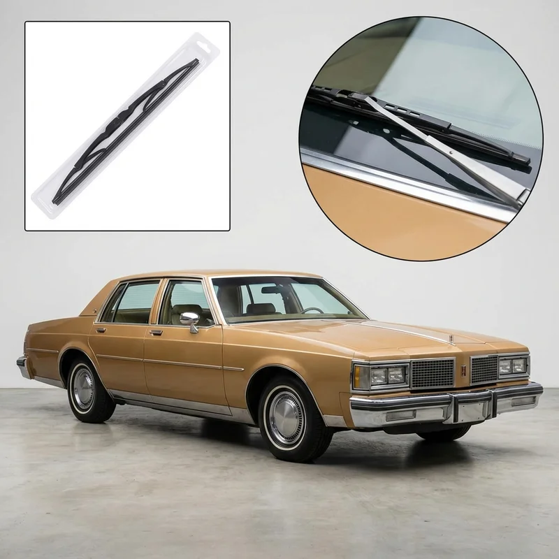 Passenger Side Wiper Blade for Oldsmobile Delta 88 (1968 - 1991) - 1